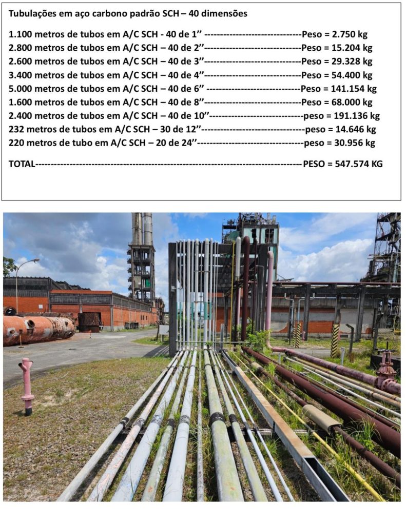 TUBO DE AÇO