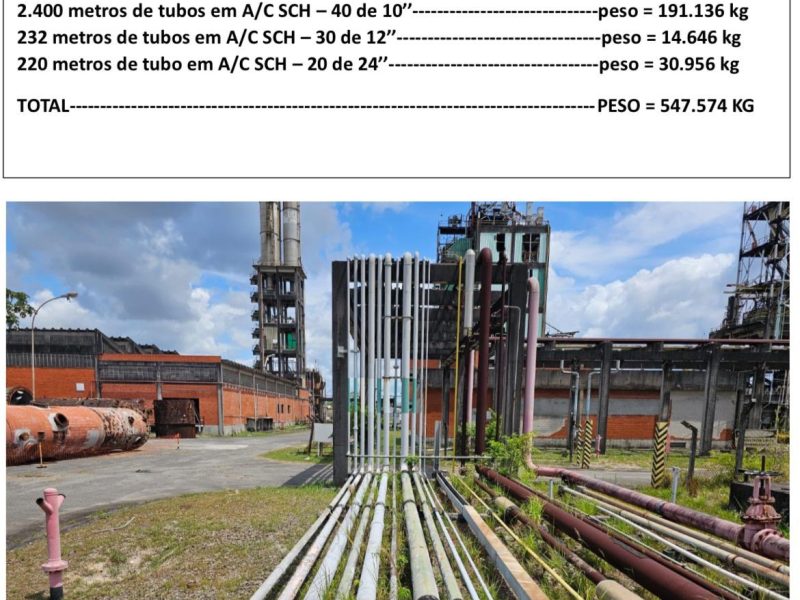 TUBO DE AÇO